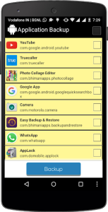 اسکرین شات 4 برنامه Easy Backup & Restore