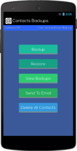 اسکرین شات 3 برنامه Easy Backup & Restore