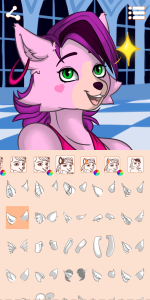 اسکرین شات 2 برنامه Avatar Maker: Furry Head