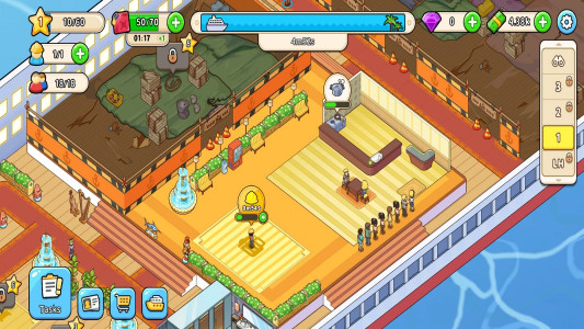 اسکرین شات 8 بازی کشتی تفریحی | نسخه مود شده