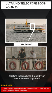 اسکرین شات 5 برنامه Big Telescope Zoom HD Camera