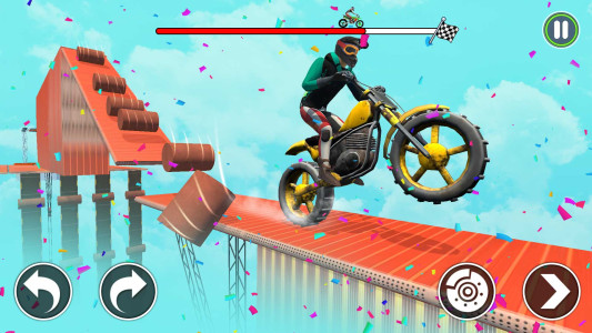 اسکرین شات 3 بازی Bike Stunt 3D - Bike Games