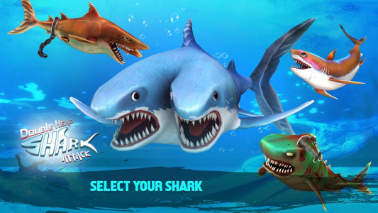 اسکرین شات 1 بازی Double Head Shark Attack PVP