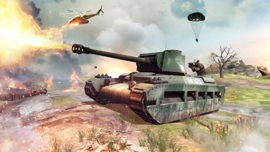 اسکرین شات 5 بازی Tank War Blitz 3D