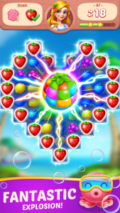 اسکرین شات 4 بازی Fruit Diary - Merge & Match 3