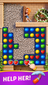 اسکرین شات 1 بازی Fruit Diary - Merge & Match 3