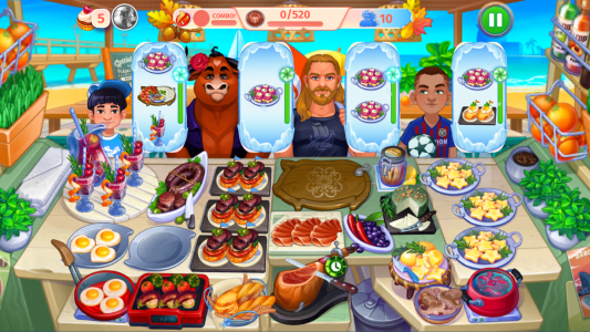 اسکرین شات 7 بازی Cooking Craze: Restaurant Game