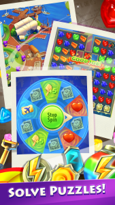 اسکرین شات 3 بازی Gummy Drop! Match 3 & Travel