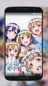 اسکرین شات 4 برنامه Anime Wallpaper