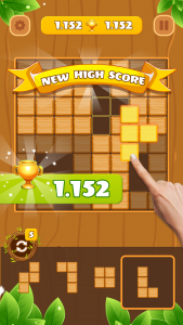 اسکرین شات 7 بازی Woody Block Puzzle: Wood Game