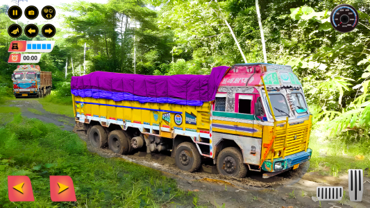 اسکرین شات 3 بازی Indian Cargo Truck Drive 3D
