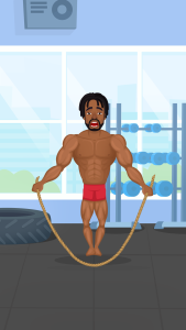 اسکرین شات 5 بازی Tough Muscle Man – Gym Workout