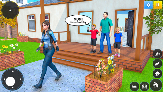 اسکرین شات 1 بازی Police Mom Family Mother Life