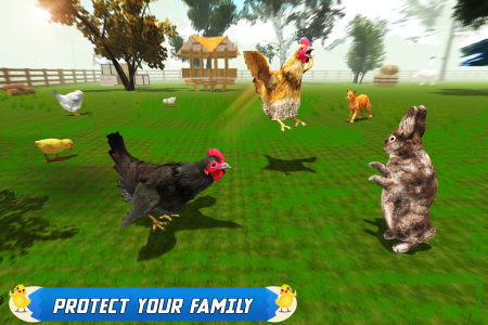 اسکرین شات 3 بازی Hen Simulator Chicken Farming