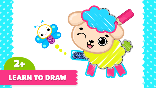 اسکرین شات 1 بازی Coloring for Kids: Drawing 2-6