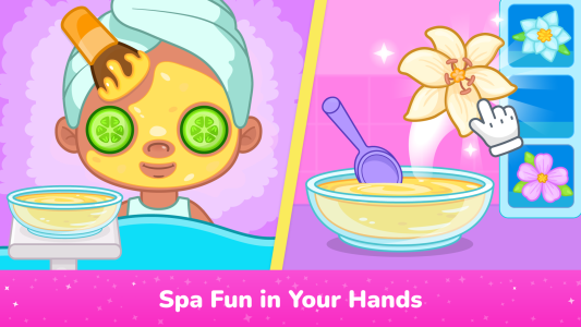 اسکرین شات 5 بازی Beauty Salon Games for Kids 2+