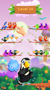 اسکرین شات 6 بازی Bird Sort Puzzle: Color Sort