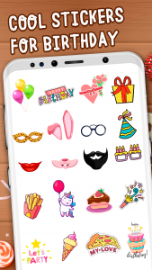 اسکرین شات 3 برنامه Birthday cards - Photo frames