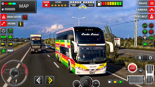 اسکرین شات 3 بازی City Bus Games Simulator 3D