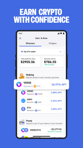 اسکرین شات 5 برنامه Bitcoin.com: Crypto Wallet