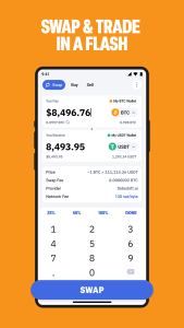 اسکرین شات 4 برنامه Bitcoin.com: Crypto Wallet
