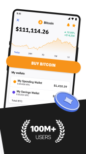 اسکرین شات 2 برنامه Bitcoin.com: Crypto Wallet