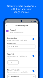 اسکرین شات 6 برنامه Bitdefender SecurePass