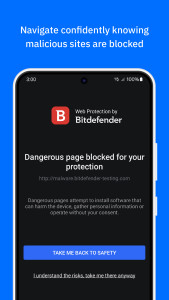 اسکرین شات 4 برنامه Bitdefender Mobile Security