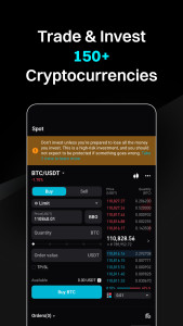 اسکرین شات 2 برنامه Bitget- Bitcoin & Crypto Trade