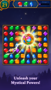 اسکرین شات 2 بازی Jewels Magic: Mystery Match 3