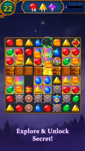 اسکرین شات 3 بازی Jewels Magic: Mystery Match 3