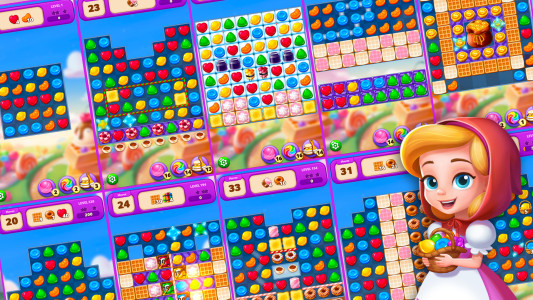 اسکرین شات 2 بازی Lollipop : Link & Match