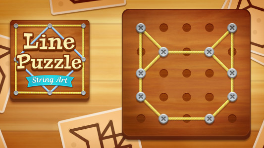 اسکرین شات 2 بازی Line Puzzle: String Art