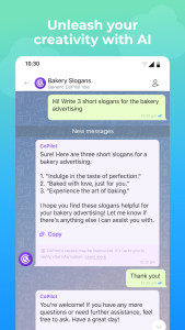 اسکرین شات 2 برنامه Bitrix24 CRM And Projects