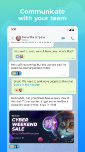 اسکرین شات 4 برنامه Bitrix24 CRM And Projects