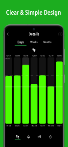 اسکرین شات 5 برنامه ActivityTracker Pedometer