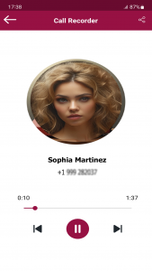 اسکرین شات 4 برنامه Call recorder