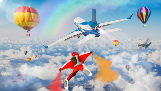 اسکرین شات 1 بازی Wingsuit Skydiving Simulator