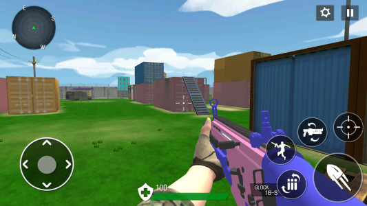 اسکرین شات 3 بازی Toy Gun Blaster- Shooter Squad