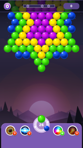 اسکرین شات 1 بازی Bubble Shooter Rainbow