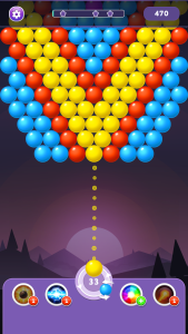 اسکرین شات 2 بازی Bubble Shooter Rainbow