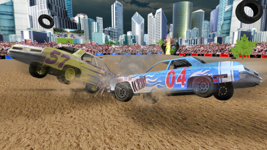 اسکرین شات 2 بازی Demolition Derby Car Racing