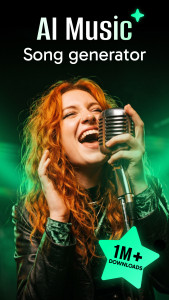اسکرین شات 1 برنامه AI Music & Song Generator