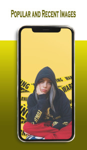 اسکرین شات 4 برنامه Billie Eilish Wallpaper