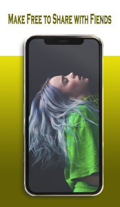 اسکرین شات 5 برنامه Billie Eilish Wallpaper