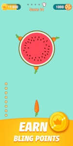 اسکرین شات 1 بازی Bitcoin Food Fight - Get BTC