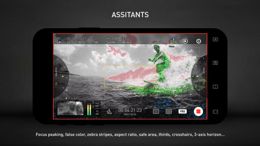 اسکرین شات 4 برنامه Protake - Mobile Cinema Camera