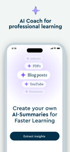 اسکرین شات 4 برنامه Blinkist: Book Summaries Daily