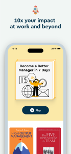 اسکرین شات 3 برنامه Blinkist: Book Summaries Daily