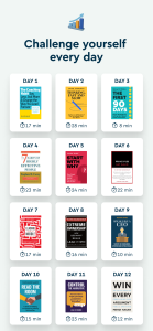 اسکرین شات 2 برنامه Blinkist: Book Summaries Daily